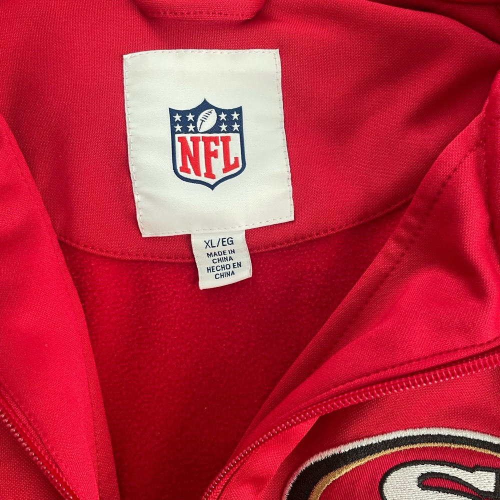 NFL Red Apparel with Logo